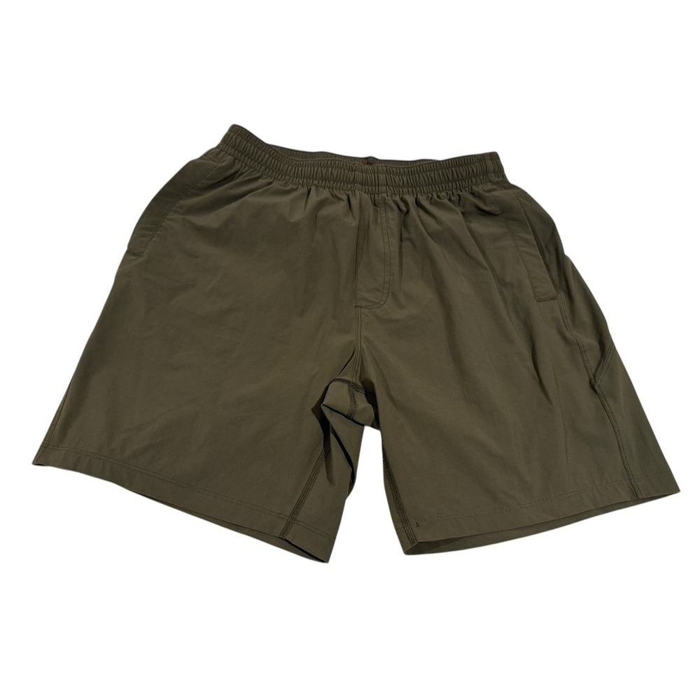 Bearbottom Field Short Unlined Olive‎ Green Men's Athletic Running Shorts